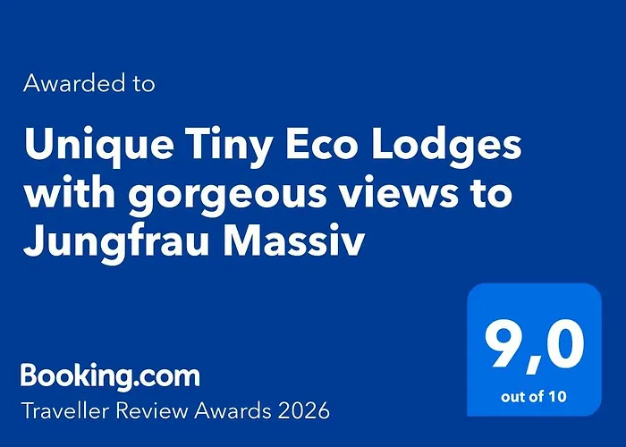 度假居 Unique Tiny Eco With Gorgeous Views To Jungfrau Massiv 因特拉肯